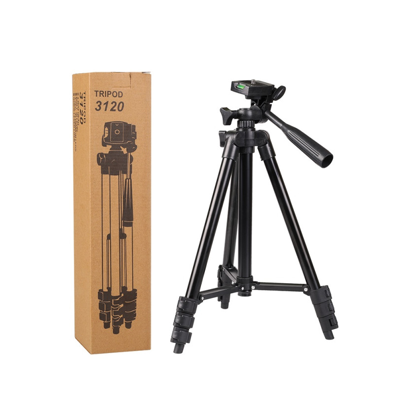 TRIPOD 3120 trikojo stovas telefonui ir GoPro kamerai
