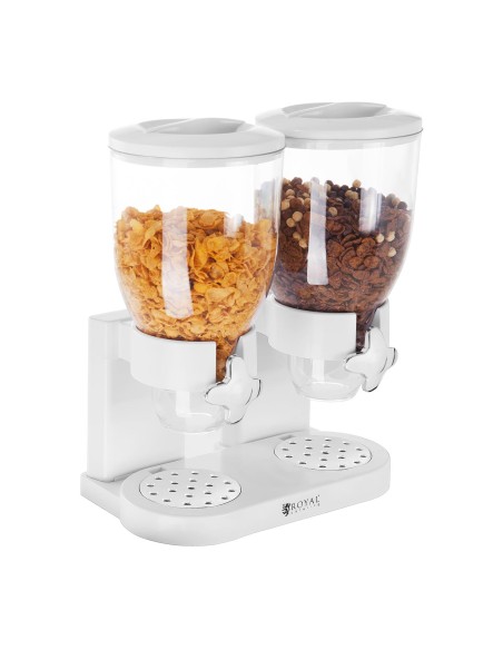 Dozatorius biriems produktams, musli dribsniams, džiovintiems vaisiams ir kavai 2 x 3,5 l Dozatorius biriems produktams, musli dribsniams, džiovintiems vaisiams ir kavai 2 x 3,5 l