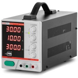 
LED serviso laboratorijos maitinimo šaltinis 0-30 V DC 0-10 A 300 W
