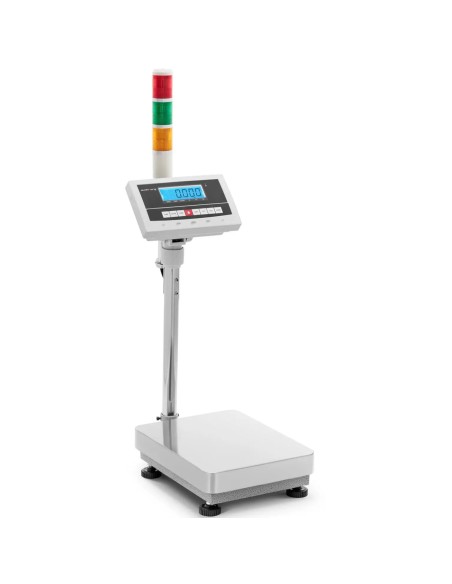 Sandėlio platforminės svarstyklės su LCD šviesos signalų stulpeliu 30 kg / 0,001 kg
 
Sandėlio platforminės svarstyklės su LCD šviesos signalų stulpeliu 30 kg / 0,001 kg