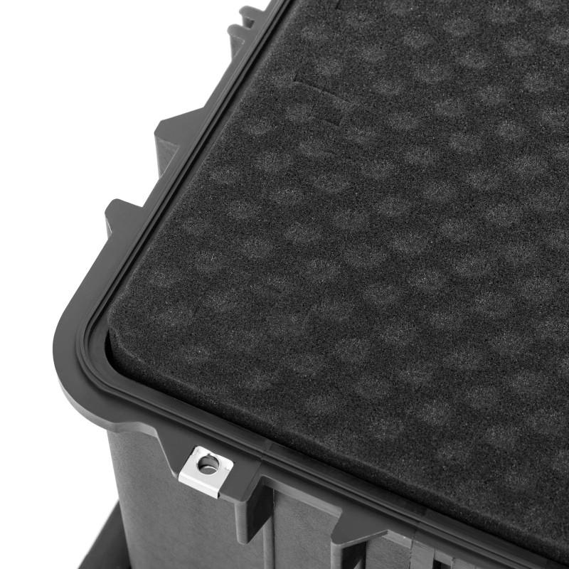 
Apsauginis transportavimo dėklas ant ratų su ištraukiama rankena 79 x 59,5 x 36,5 cm 123 l
