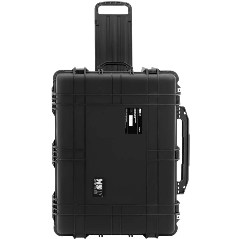 
Apsauginis transportavimo dėklas ant ratų su ištraukiama rankena 79 x 59,5 x 36,5 cm 123 l
