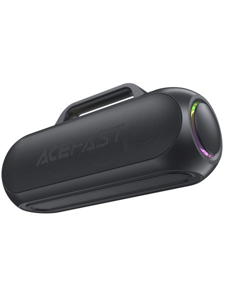 
Belaidis karaoke garsiakalbis 200 W su 2 mikrofonais USB-C juodas
