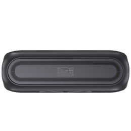 
Belaidis karaoke garsiakalbis 200 W su 2 mikrofonais USB-C juodas

