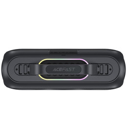 
Belaidis karaoke garsiakalbis 200 W su 2 mikrofonais USB-C juodas
