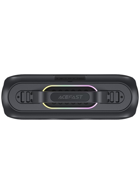 
Belaidis karaoke garsiakalbis 200 W su 2 mikrofonais USB-C juodas
