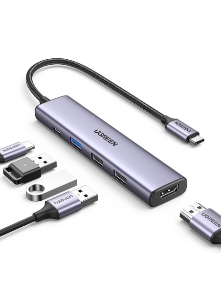 Daugiafunkcis HUB adapteris USB-A HDMI USB-C pilka
 
Daugiafunkcis HUB adapteris USB-A HDMI USB-C pilka