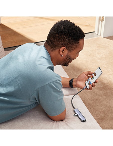 Daugiafunkcis HUB adapteris USB-A HDMI USB-C pilka
 
Daugiafunkcis HUB adapteris USB-A HDMI USB-C pilka