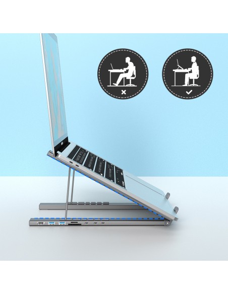 7 viename nešiojamojo kompiuterio stovas HUB adapteris PD USB-C SD TF USB-A HDMI 100 W pilka
 
7 viename nešiojamojo kompiuterio stovas HUB adapteris PD USB-C SD TF USB-A HDMI 100 W pilka