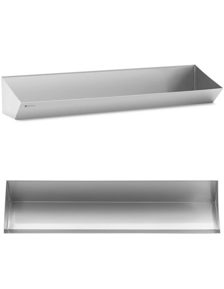 
Vonios konteinerio padėklas bulvytėms iš nerūdijančio plieno 120 x 30 cm
