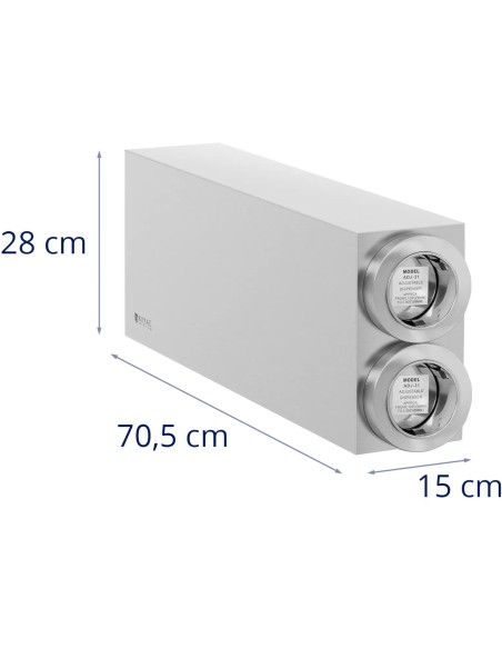 
Dozatorius vienkartiniams puodeliams su 2 dozatoriais PLIENAS 81 - 89 mm
