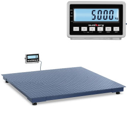 
LCD sandėlio platforminės svarstyklės 150 x 150 cm 5000 kg / 2 kg
