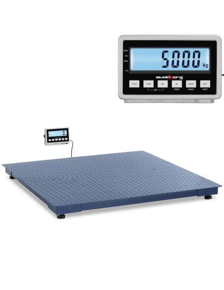 LCD sandėlio platforminės svarstyklės 150 x 150 cm 5000 kg / 2 kg
 
LCD sandėlio platforminės svarstyklės 150 x 150 cm 5000 kg / 2 kg