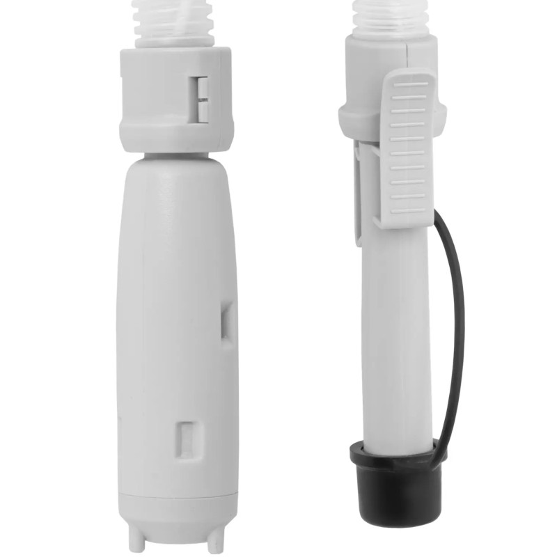 Akumuliatorinis kuro siurblys su žarna 4 adapteriai 12 l/ min
