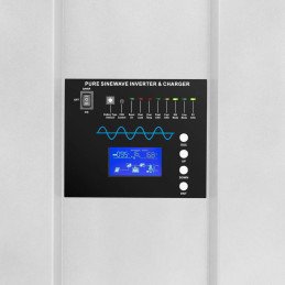 
MPPT išjungtas saulės energijos keitiklis, skirtas fotovoltinei LCD 8000 W
