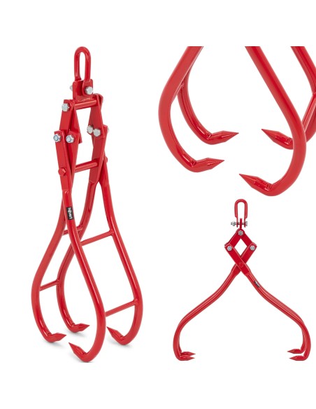 
Griebtuvų žnyplės rąstų, ryšulių, medienos kamienų krovimui 1500 kg
