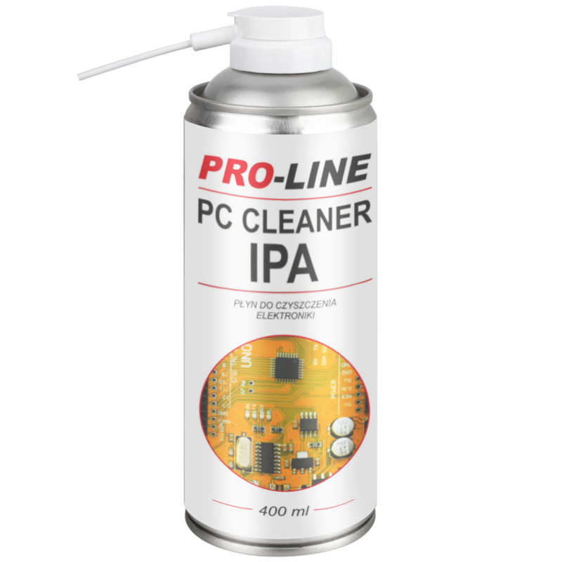 PC CLEANER IPA elektronikos valymo skystis PRO-LINE purškiamas 400ml
PC CLEANER IPA elektronikos valymo skystis PRO-LINE purškiamas 400ml