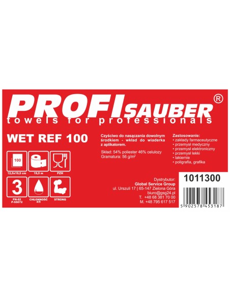 POWER ProfiSauber WET REF 100 drėgnos servetėlės - PILDYMAS
 
POWER ProfiSauber WET REF 100 drėgnos servetėlės - PILDYMAS