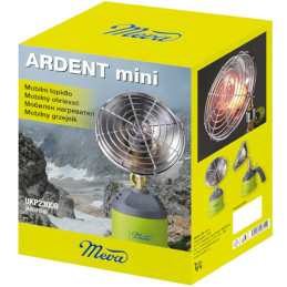 
ARDENT MINI saulės šildytuvas dujų kasetei 1kW
