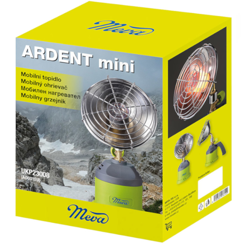 ARDENT MINI saulės šildytuvas dujų kasetei 1kW
