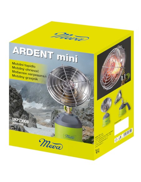 ARDENT MINI saulės šildytuvas dujų kasetei 1kW
 
ARDENT MINI saulės šildytuvas dujų kasetei 1kW