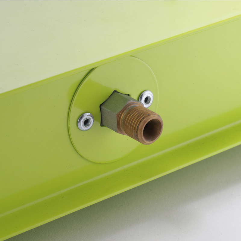 BENDER LUX dujinė stovyklavietė + buko pjaustymo lenta LPG 3kW - ŽALIA
