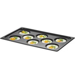 
Padėklas 8 keptiems kiaušiniams, omletui, blynams Convectomat Eggplate GN 1/ 1 TEFLON
