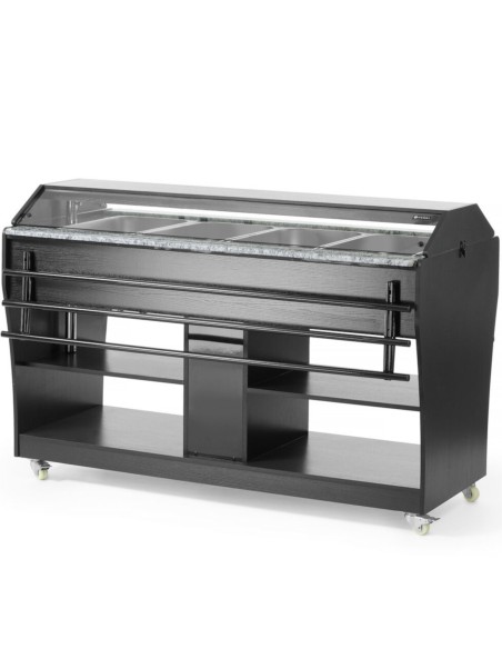 Bufetas šildomas bain-marie maistui su stogo apšvietimu 4 indai GN 1/ 1 30-90C 2000
 
Bufetas šildomas bain-marie maistui su stogo apšvietimu 4 indai GN 1/ 1 30-90C 2000
