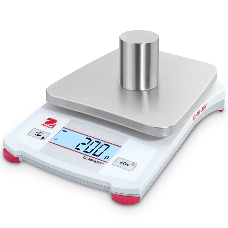 Techninės edukacinės tikslios baterijos svarstyklės COMPASS CX 620g / 0,1g - OHAUS CX621