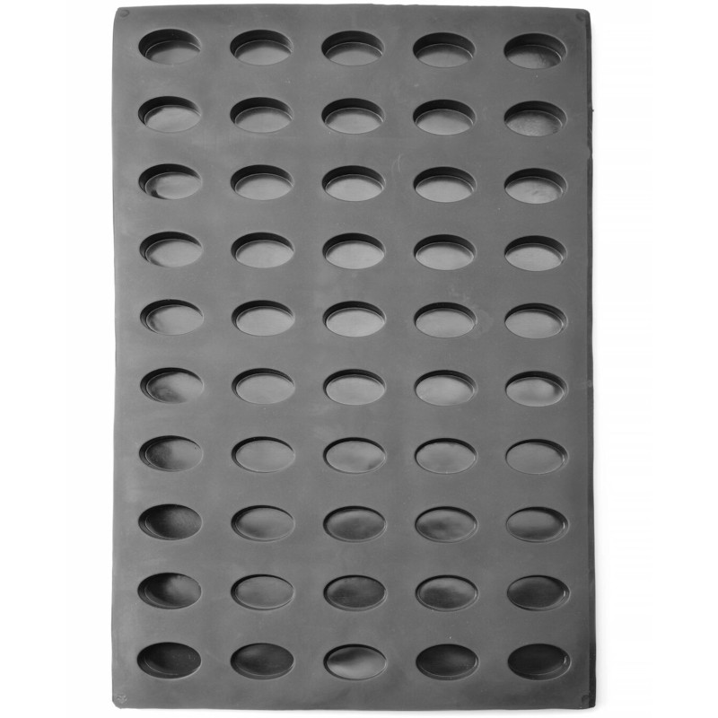 Silikoninė forma praline, putėsiams, kepiniams 570 x 375 mm - ovali