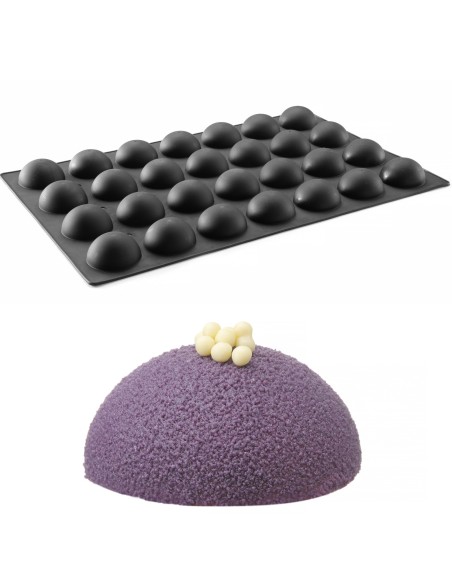 Silikoninė forma praline, putėsiams, kepiniams 600 x 395 mm - puslankis
 
Silikoninė forma praline, putėsiams, kepiniams 600 x 395 mm - puslankis