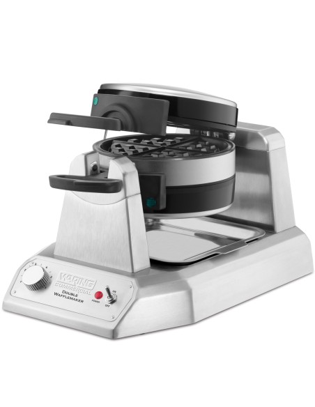 Dviguba rotacinė vaflinė belgiškiems vafliams su nuimamomis plokštelėmis 17 x 17 cm 1400 W
 
Dviguba rotacinė vaflinė belgiškiems vafliams su nuimamomis plokštelėmis 17 x 17 cm 1400 W