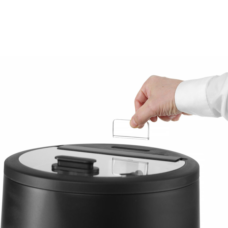 Elektrinis termosinis virdulys sriubai 35-85 C 8 l 500 W - juodas