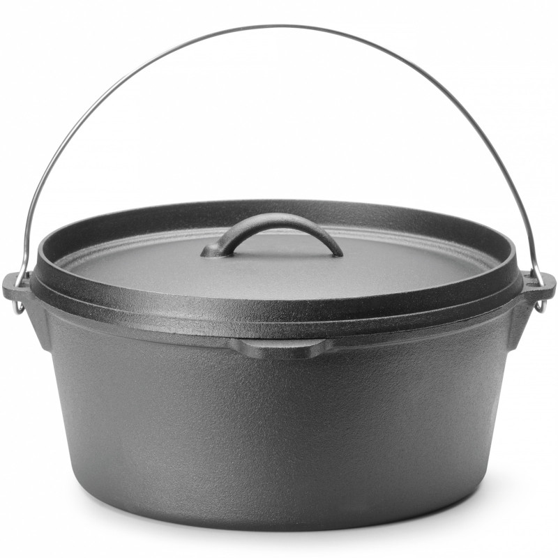 Ketaus katilas, puodas medžioklei, ant laužo, sriuboms, guliašams, skersmuo 310 x 155 mm 7,2 l
Ketaus katilas, puodas medžioklei, ant laužo, sriuboms, guliašams, skersmuo 310 x 155 mm 7,2 l