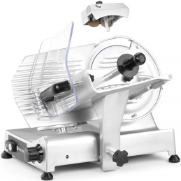 
Elektrinė pjaustyklė šaltiems mėsos gaminiams ir sūriams, skersmuo 250mm 220W
