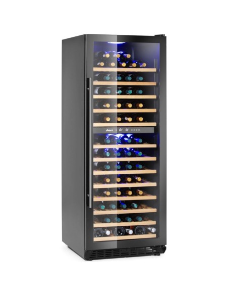 
Vyno šaldytuvas, dviejų zonų, 135 buteliai, 387 l, 130 W
