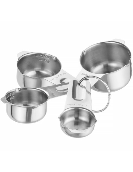 
Virtuvės baro matavimo puodelis 30 / 80 / 120 / 180 ml - rinkinys iš 4
