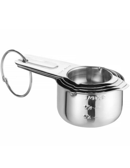 
Virtuvės baro matavimo puodelis 30 / 80 / 120 / 180 ml - rinkinys iš 4
