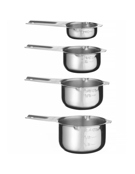 
Virtuvės baro matavimo puodelis 30 / 80 / 120 / 180 ml - rinkinys iš 4
