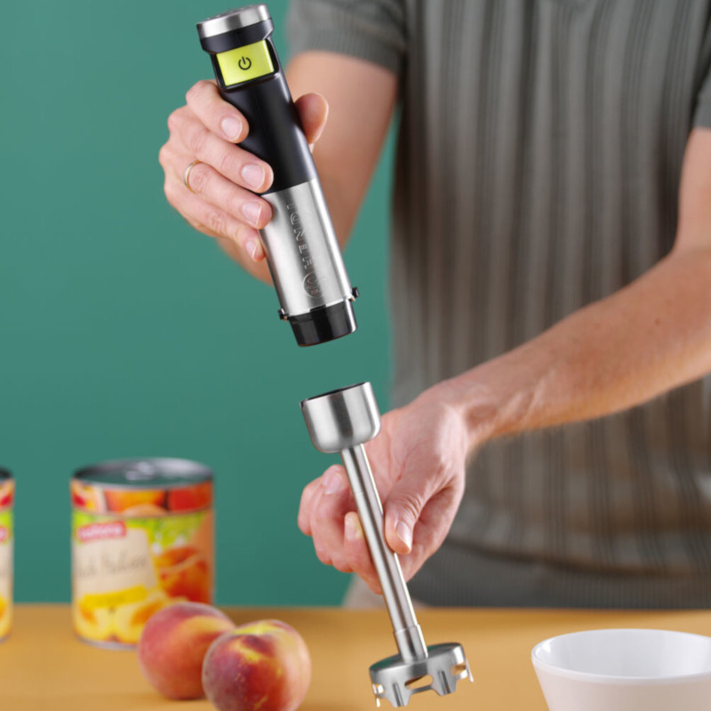 
Maišytuvas rankinis maišytuvas belaidis 5 greičių Smart Pressure skersmuo 65 x 390 mm 150 W
