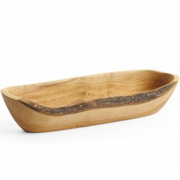 
Alyvuogių medžio pailgas dekoratyvinis dubuo 300 x 95 x 60 mm

