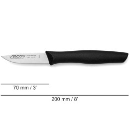 
Vaisių ir daržovių lupimo peilis NOVA skustuvo ilgis 70/ 182 mm
