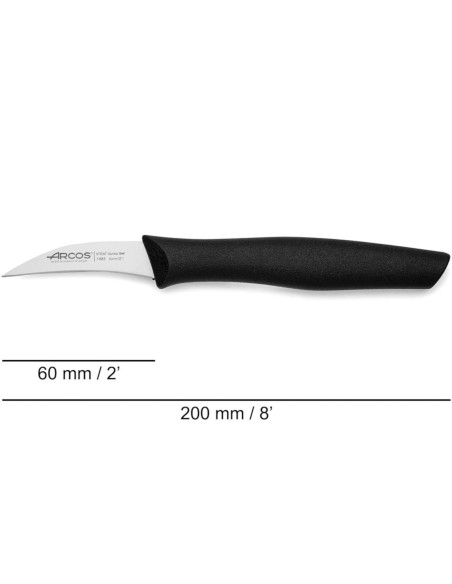 Lenktas vaisių ir daržovių lupimo peilis NOVA ilgis 60/ 172 mm
 
Lenktas vaisių ir daržovių lupimo peilis NOVA ilgis 60/ 172 mm