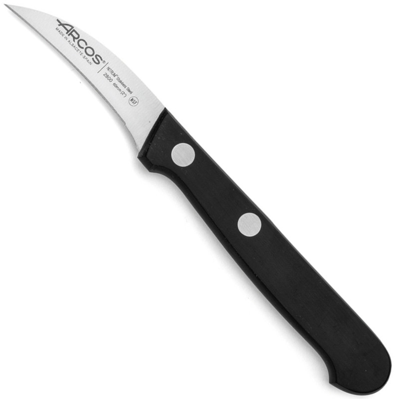 
Peilis daržovėms ir vaisiams lupti, UNIVERSALUS lenktas skustuvas, ilgis 60/ 162 mm
