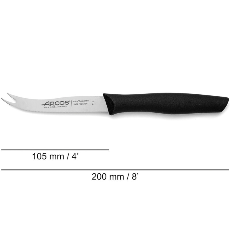 
NOVA dantytas sūrio peilis, ilgis 105 mm
