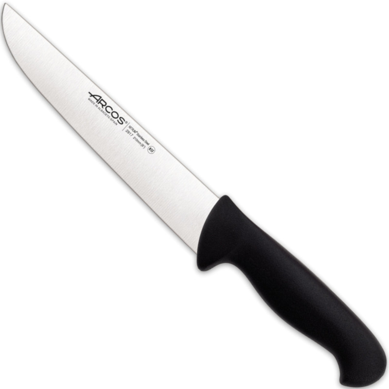 
Mėsinio peilis mėsai pjaustyti ir pjaustyti, serija 2900, ilgis 210/ 338 mm
