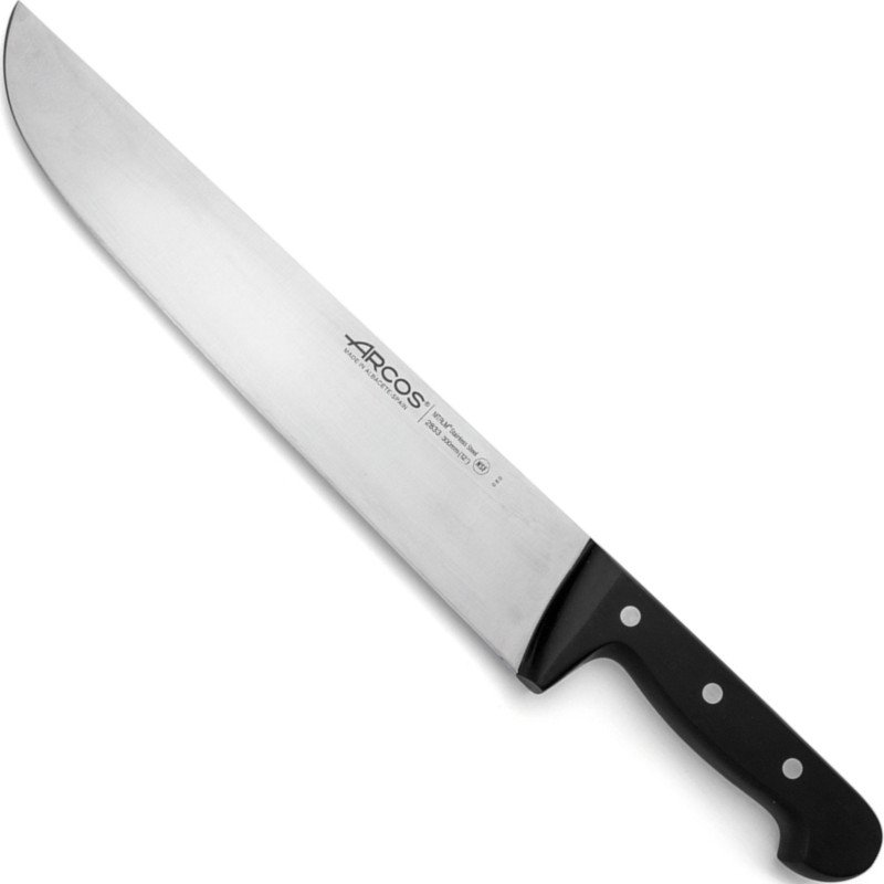Mėsininko virtuvinis peilis žaliai mėsai UNIVERSALUS ilgis 300/ 434 mm
Mėsininko virtuvinis peilis žaliai mėsai UNIVERSALUS ilgis 300/ 434 mm
