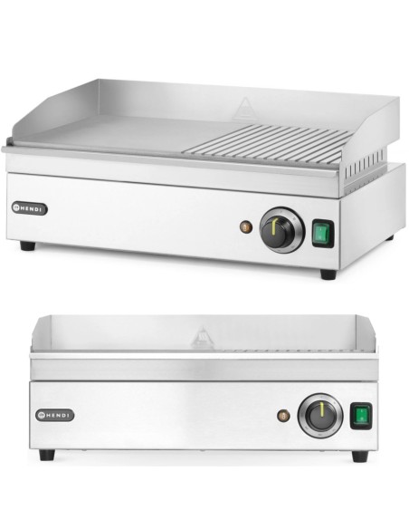 
Elektrinė grilis lygiai su grioveliais grotelių plokštelė 527 x 404 mm 2400 W
