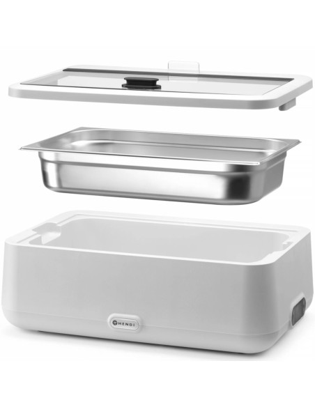 
Elektrinis šildytuvas bain-marie UNIQ 607 x 402 mm 700 W - baltas
