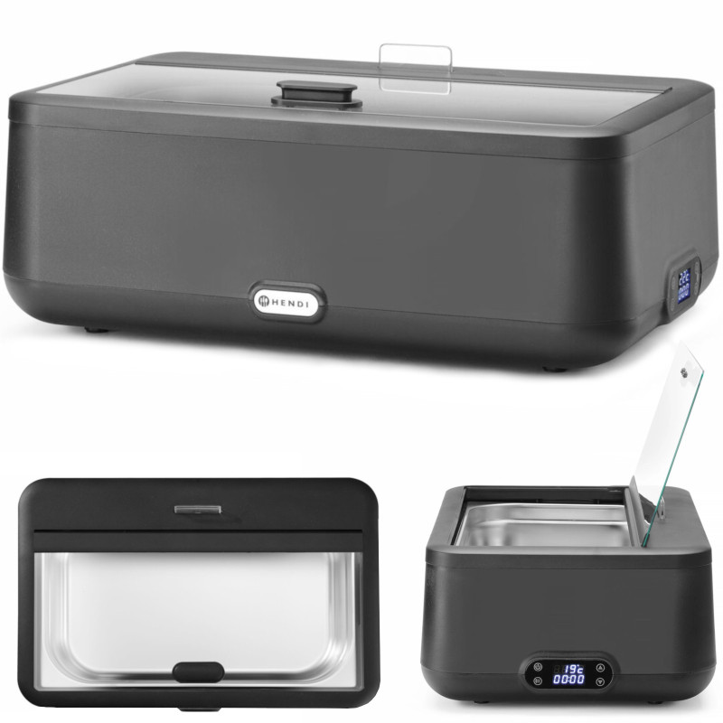 
Elektrinis šildytuvas bain-marie UNIQ 607 x 402 mm 700 W - juodas
